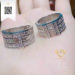 Nhẫn Chữ H Kim Cương N460525 Trần Dương Daimond Long Ngọc Luxury