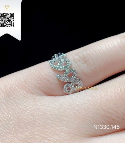 Nhẫn Chữ Kim Cương N1330145 Dương Trần Daimond