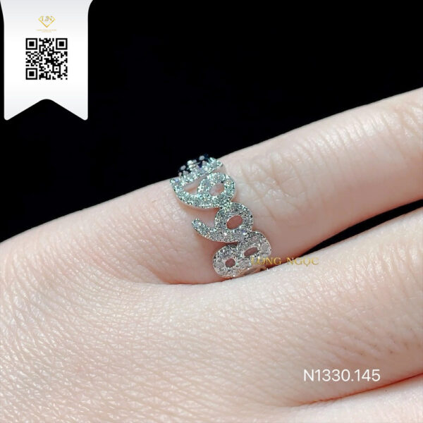 Nhẫn Chữ Kim Cương N1330145 Dương Trần Daimond