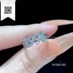 Nhẫn Chữ Kim Cương N1330145 Kim Cương Giá Tốt