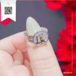 Nhẫn Chữ Kim Cương N141511 Long Ngọc luxury