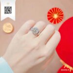 Nhẫn Chữ Kim Cương N141511 Trần Dương Daimond Long Ngọc Luxury