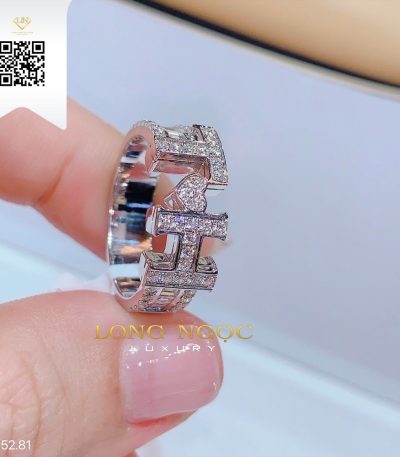 Nhẫn Chữ Kim Cương N15281 Dương Trần Daimond