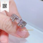 Nhẫn Chữ Kim Cương N15281 Kim Cương Giá Tốt