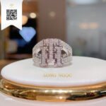 Nhẫn Chữ Kim Cương N1676 Kim Cương Giá Tốt