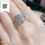 Nhẫn Chữ Kim Cương N1676 Trần Dương Daimond Long Ngọc Luxury