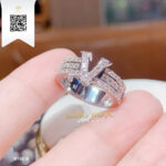 Nhẫn Chữ Kim Cương N1958 Dương Trần Daimond