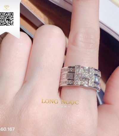 Nhẫn Chữ Kim Cương N460167 Dương Trần Daimond