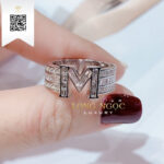 Nhẫn Chữ Kim Cương N460851 Trần Dương Daimond Long Ngọc Luxury