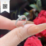 Nhẫn Chữ Kim Cương N4617 Trần Dương Daimond Long Ngọc Luxury