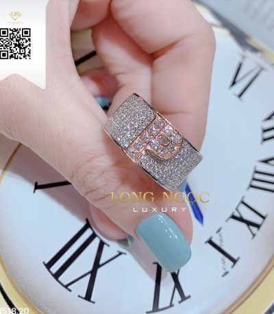 Nhẫn Chữ Kim Cương N51820 Kim Cương Giá Tốt