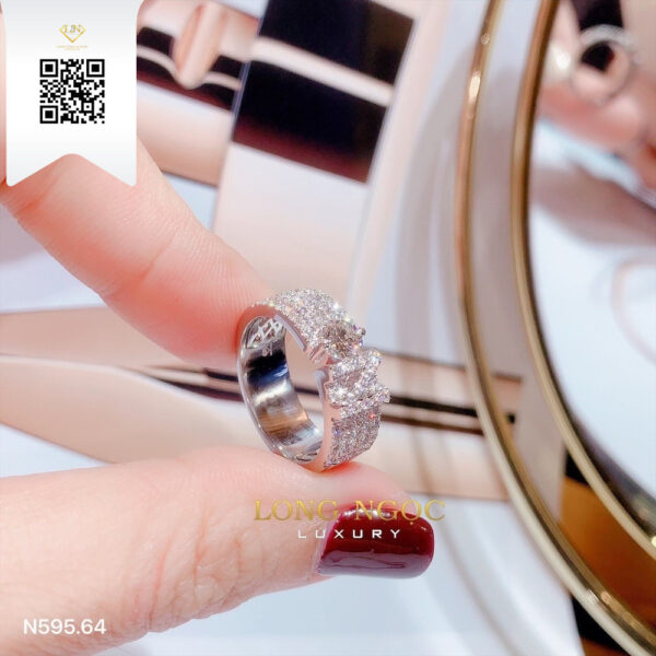 Nhẫn Chữ Kim Cương N59564 Dương Trần Daimond