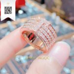 Nhẫn Chữ Kim Cương N70119 Dương Trần Daimond