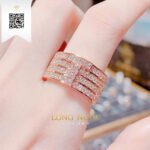 Nhẫn Chữ Kim Cương N70119 Long Ngọc luxury