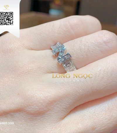 Nhẫn Chữ N Kim Cương N460399 Dương Trần Daimond