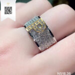Nhẫn Chữ P Kim Cương N51836 Trần Dương Daimond Long Ngọc Luxury