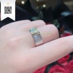 Nhẫn Chữ T Kim Cương N70128 Kim Cương Giá Tốt