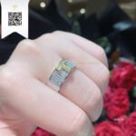 Nhẫn Chữ T Kim Cương N70128 Long Ngọc luxury
