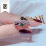 Nhẫn Kết Kim Cương N10112 Trần Dương Daimond Long Ngọc Luxury