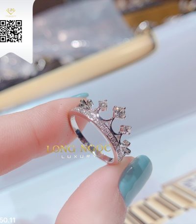 Nhẫn Kết Kim Cương N115011 Kim Cương Giá Tốt