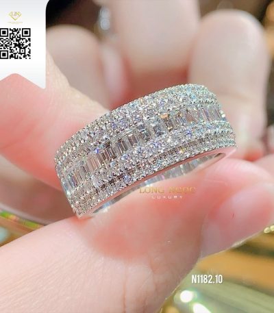 Nhẫn Kết Kim Cương N118210 Kim Cương Giá Tốt