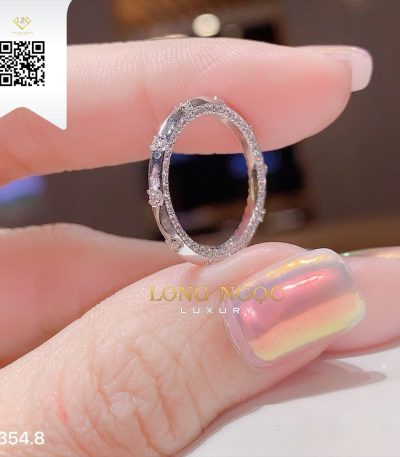 Nhẫn Kết Kim Cương N13548 Kim Cương Giá Tốt