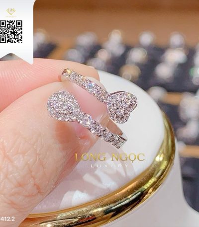 Nhẫn Kết Kim Cương N14122 Kim Cương Giá Tốt