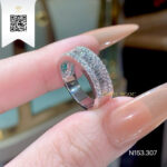 Nhẫn Kết Kim Cương N153307 Long Ngọc luxury