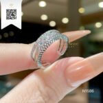 Nhẫn Kết Kim Cương N1586 Long Ngọc luxury