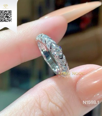 Nhân Kết Kim Cương N15981 Kim Cương Giá Tốt