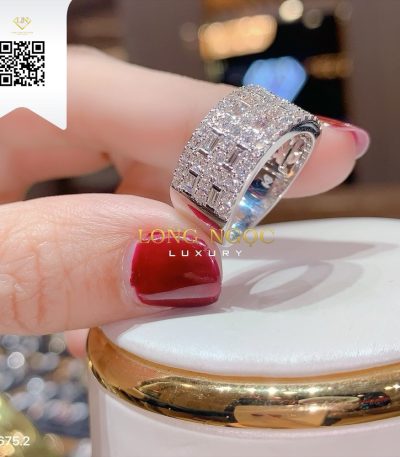 Nhẫn Kết Kim Cương N16752 Kim Cương Giá Tốt