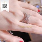 Nhẫn Kết Kim Cương N1681 Kim Cương Giá Tốt