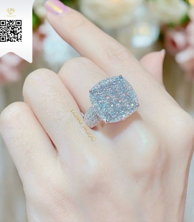 Nhẫn Kết Kim Cương N17113 Kim Cương Giá Tốt