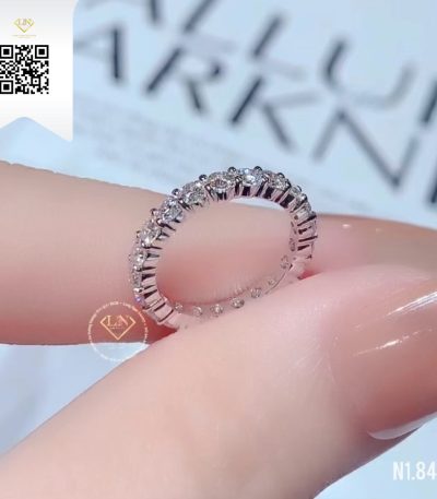 Nhẫn Kết Kim Cương N184 Kim Cương Giá Tốt