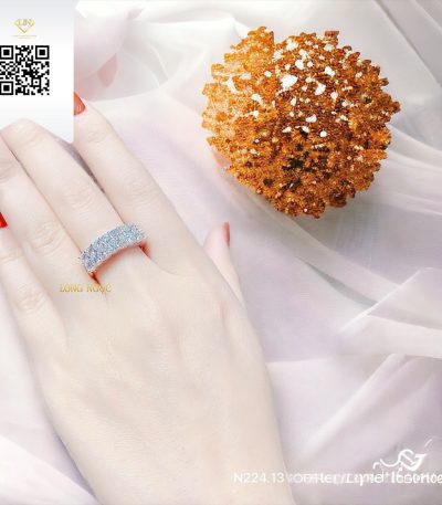 Nhẫn Kết Kim Cương N22413 Kim Cương Giá Tốt