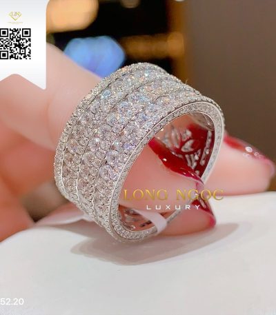 Nhẫn Kết Kim Cương N25220 Kim Cương Giá Tốt