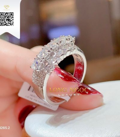 Nhẫn Kết Kim Cương N2652 Kim Cương Giá Tốt