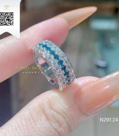 Nhẫn Kết Kim Cương N29124 Kim Cương Giá Tốt