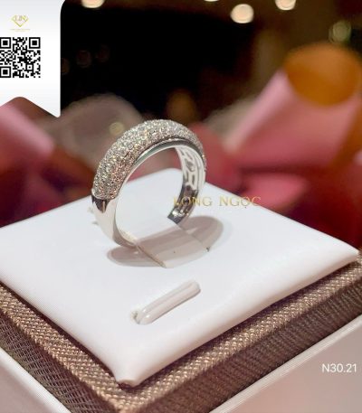 Nhẫn Kết Kim Cương N3021 Kim Cương Giá Tốt