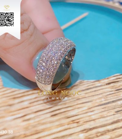 Nhẫn Kết Kim Cương N3038 Kim Cương Giá Tốt
