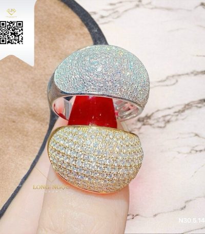 Nhẫn Kết Kim Cương N305 Kim Cương Giá Tốt