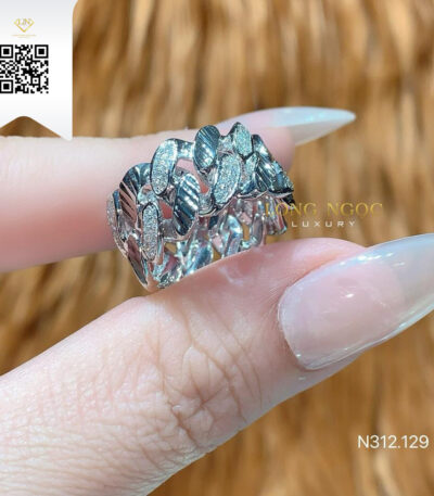 Nhẫn Kết Kim Cương N312129 Kim Cương Giá Tốt