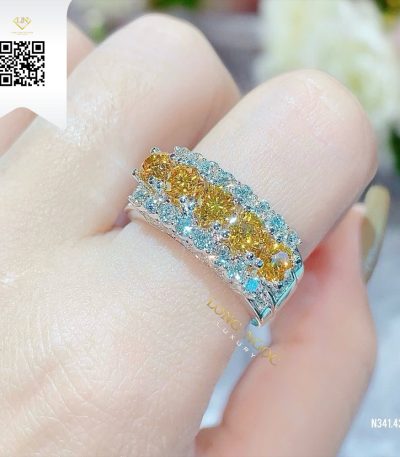 Nhẫn Kết Kim Cương N34142 Kim Cương Giá Tốt
