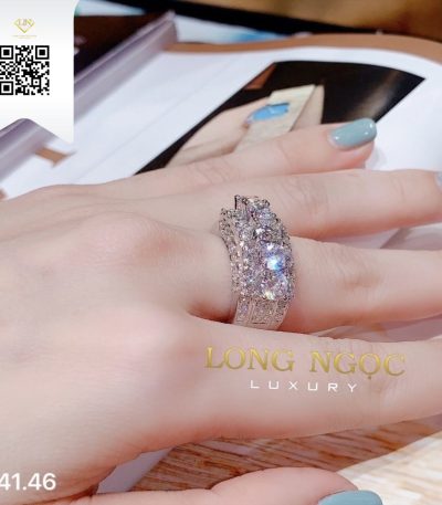 Nhẫn Kết Kim Cương N34146 Kim Cương Giá Tốt