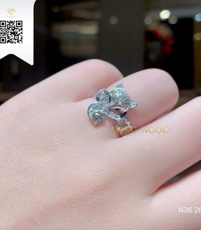 Nhẫn Kết Kim Cương N3626 Kim Cương Giá Tốt