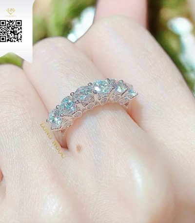 Nhẫn Kết Kim Cương N43214 Kim Cương Giá Tốt