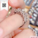 Nhẫn Kết Kim Cương N43948 Kim Cương Giá Tốt