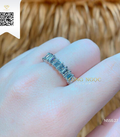 Nhẫn Kết Kim Cương N55527 Long Ngọc luxury