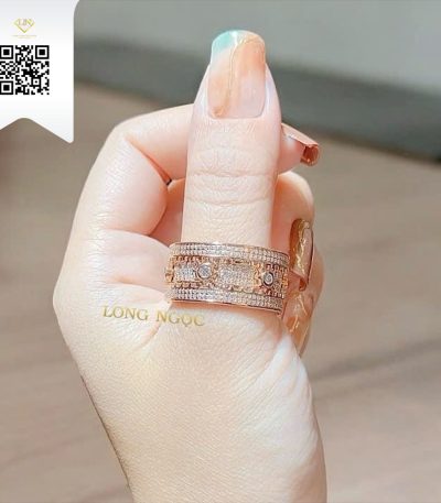 Nhẫn Kết Kim Cương N6722 Kim Cương Giá Tốt