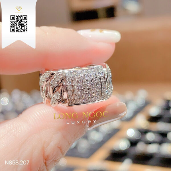 Nhẫn Kết Kim Cương N858207 Dương Trần Daimond